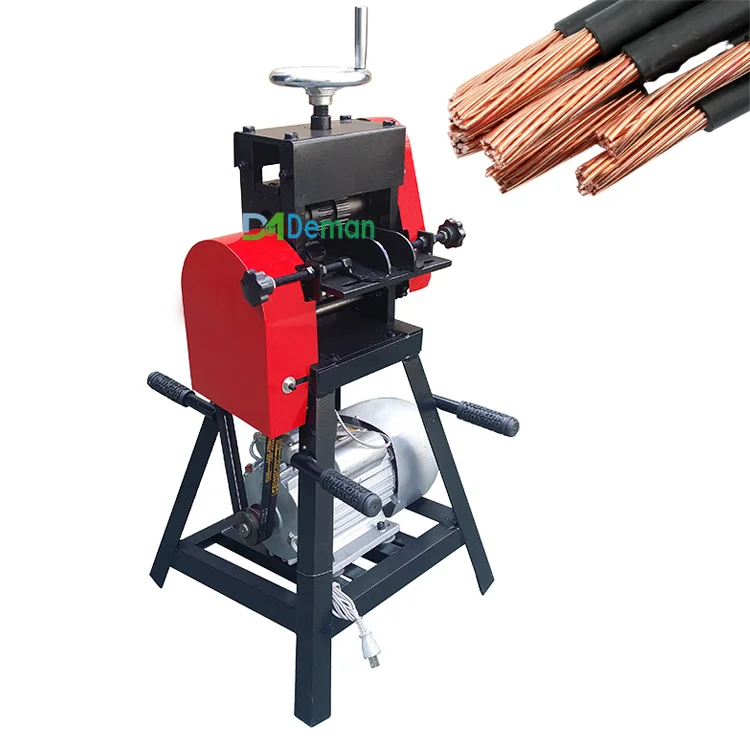 Factory price Waste copper cable wire stripping machine scrap cable stripper Old electric wire peeling machine