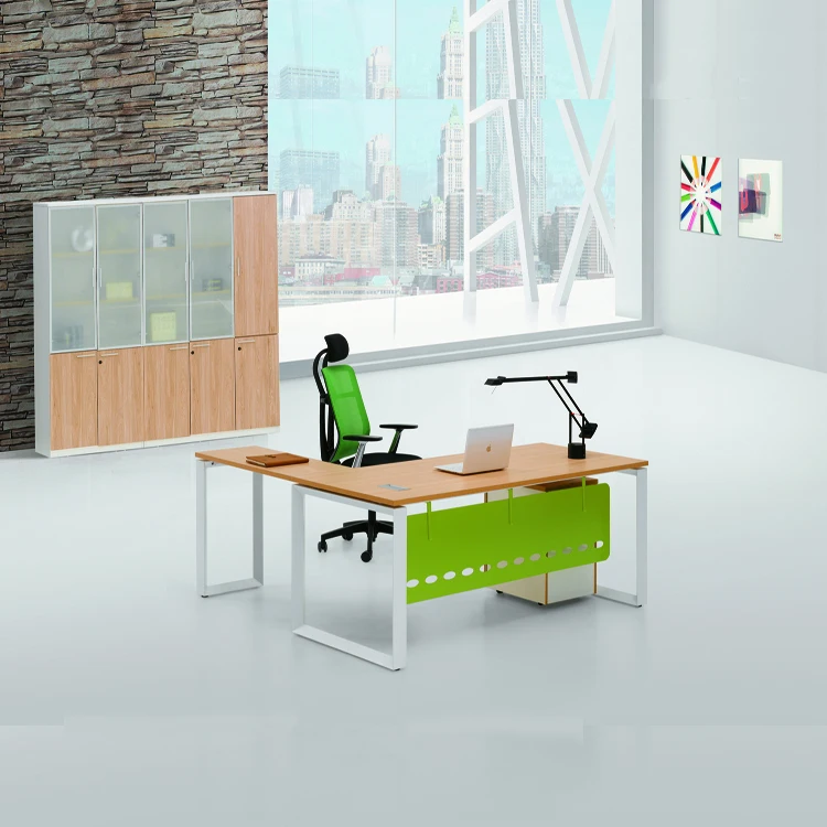 Best Seller Office Furniture Modern Office Table With Metal Frame