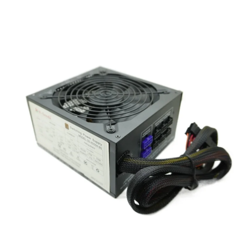 Manufacturer Price 2Cm Black Cooing Fan BLACK shell450w and 500w 550w 600w 650w are avaibal Atx Pc Computer Power Supply