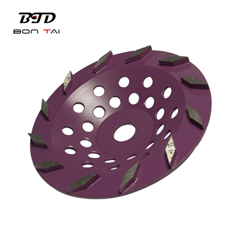 Суперострые сегменты ромба, алмазный шлифовальный станок для бетона и терраццо