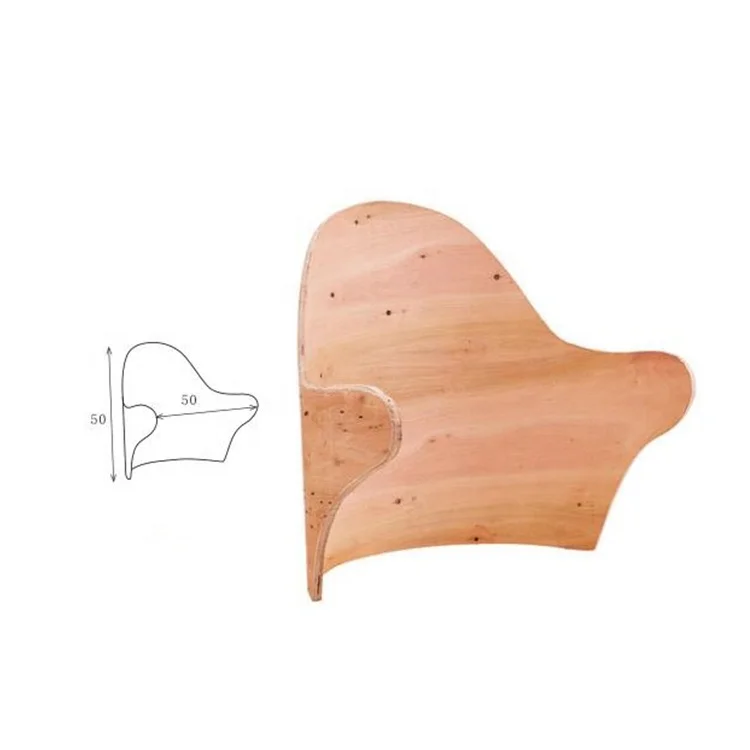 Hot Selling High Quality Solid Wood Bent Board for Furniture chair Parts Dining Living Room chair