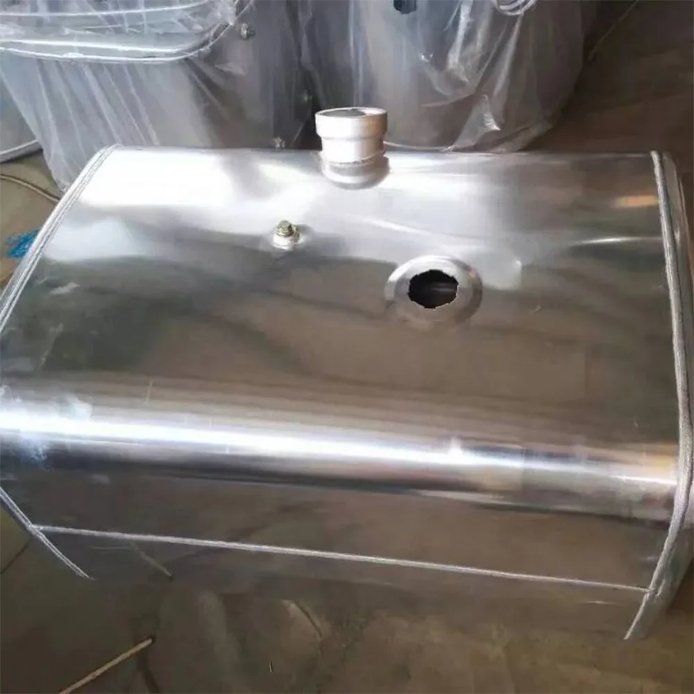 WG9925550001 SINOTRUK WD615 Diesel Engine Parts 400L aluminium alloy Fuel Tank for HOWO Truck Engine Systems