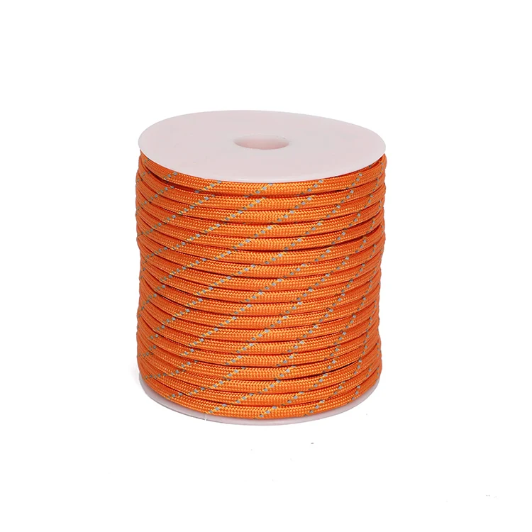 Hot sell reflective paracord parachute cord sizes rope