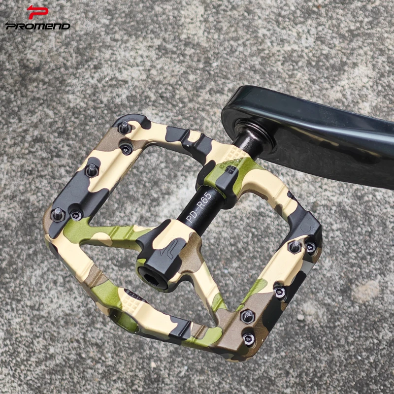 Promend 3 Sealed Bearings Nylon Bicycle Pedals Carbon Road Cycling Parts for BMX & MTB Ultralight Colorful Pedal