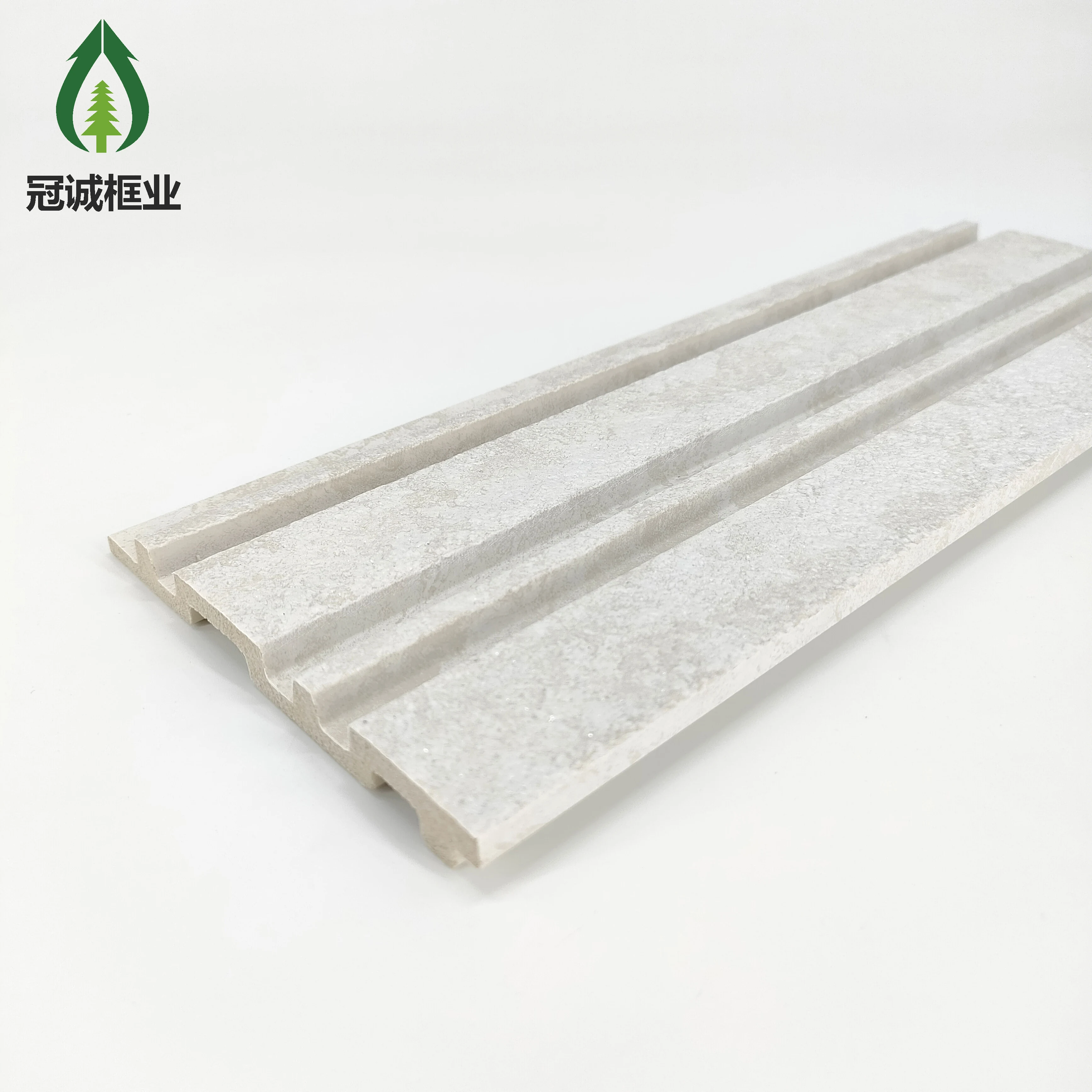Composite Outdoor Wood Panels Contemporary 3d PS Wall Panel Exterior Decorative Wall Panel for Building Material 12*1.2cm CN;ZHE