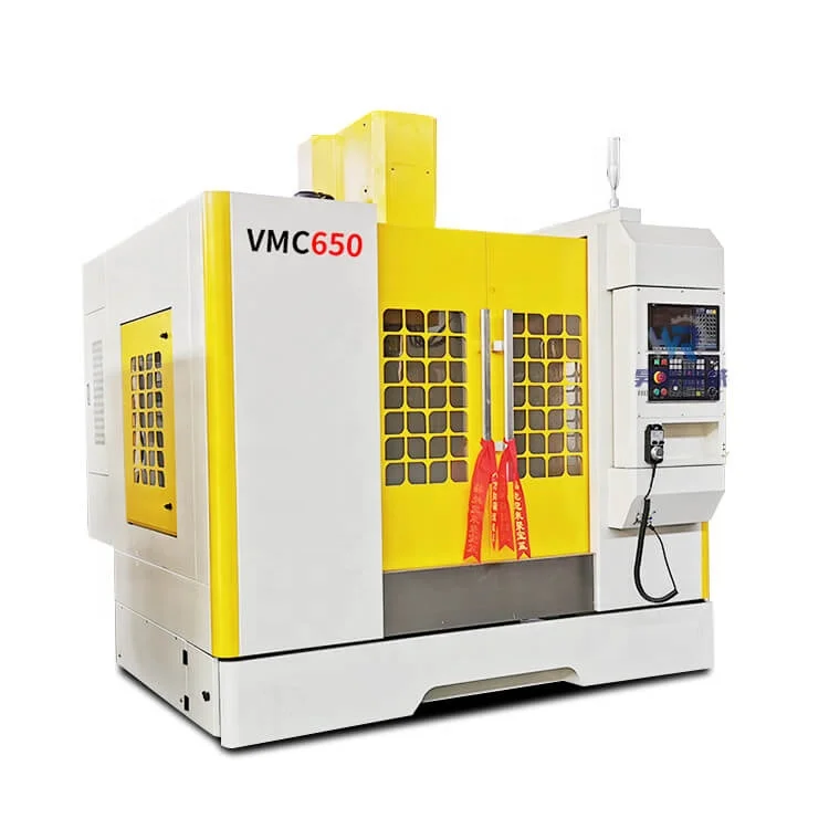 High precision mini cnc milling machine 4 axis vmc 650 cnc metal milling machine
