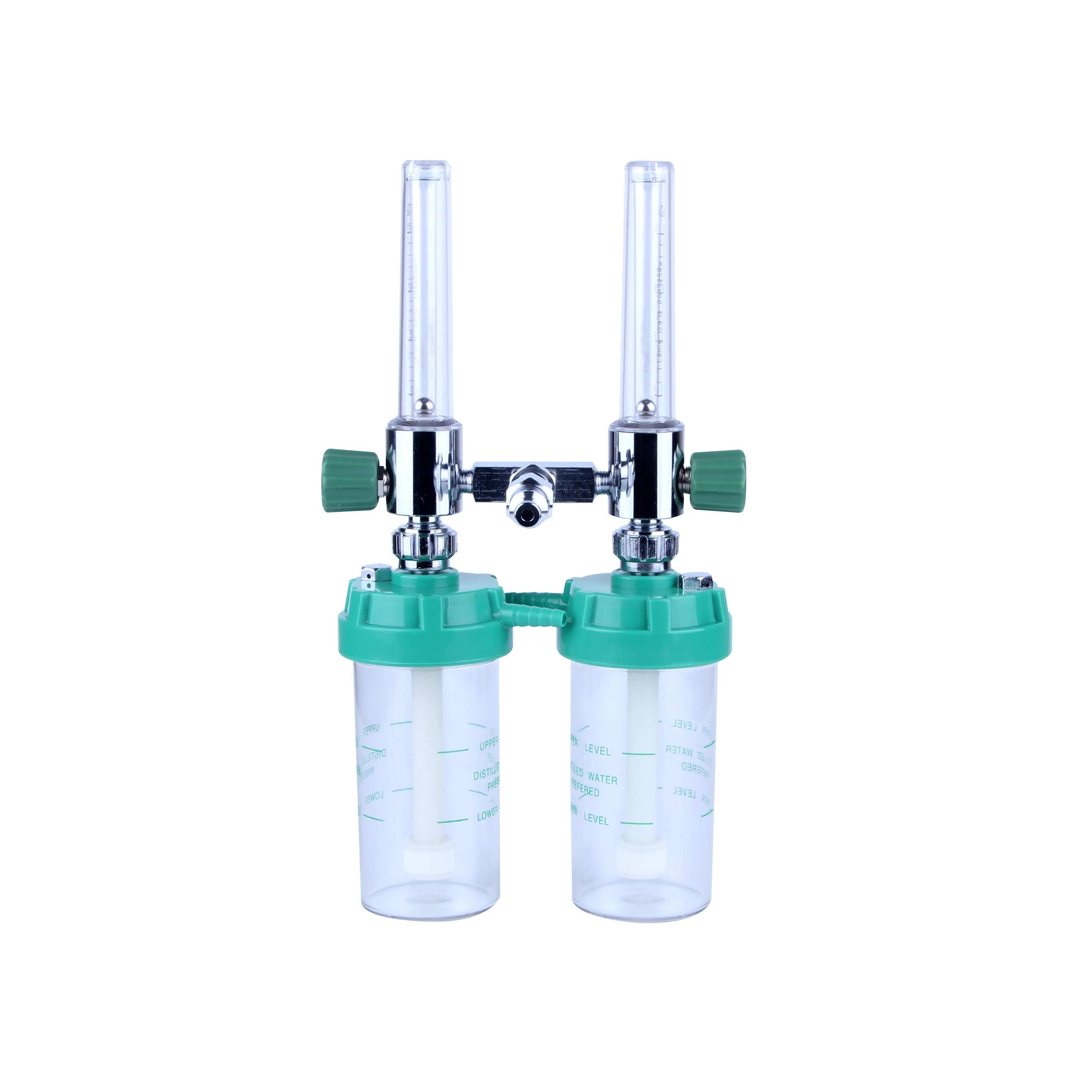 copper reduce valve Double Medical Appliances medical oxygen flow meter with rate