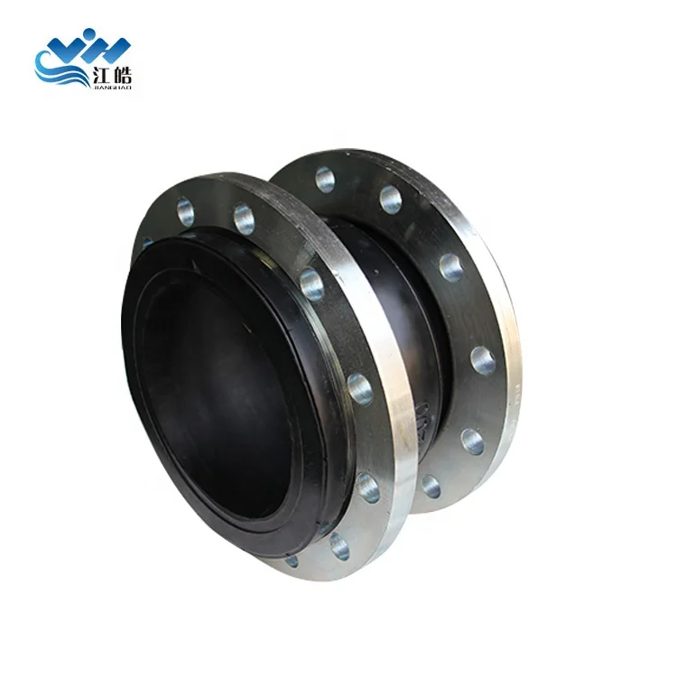 rubber expansion joint threaded union for pipeline