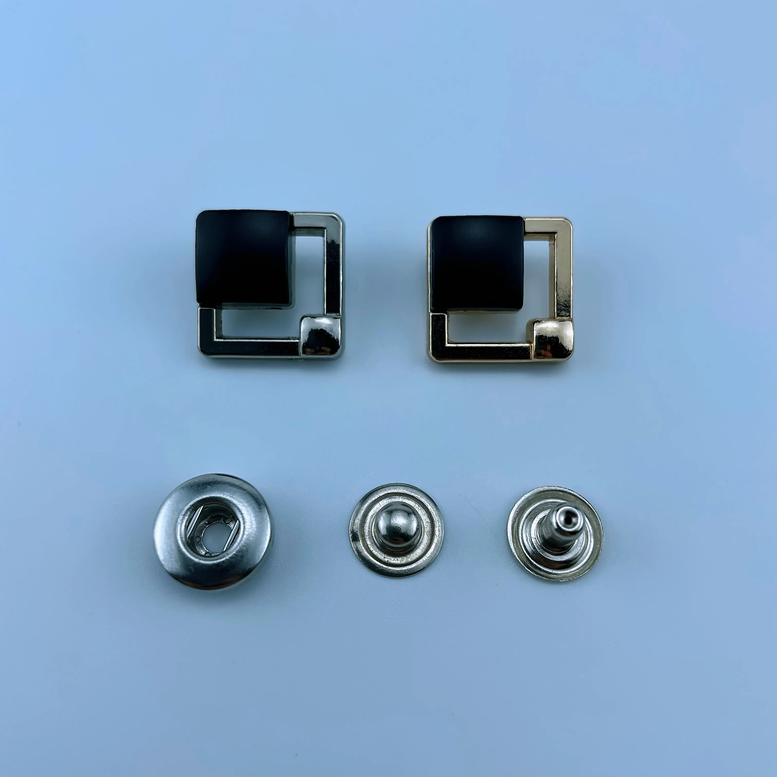 Snap Fastener 4 Part Snaps Buttons Press Diplasticsewing Men's Shirt Button Major Underwear Accessories Alloy Metal Plating