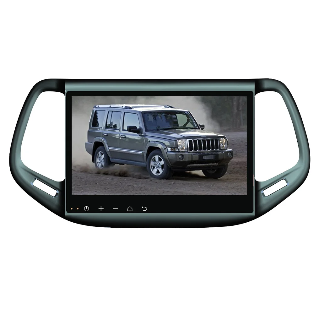 10,1 дюймовый сенсорный экран Jeep compass 2016-замена приборной панели Android 10,0 четырехъядерный, PX3, Автомобильный GPS и Навигатор Радио плеер