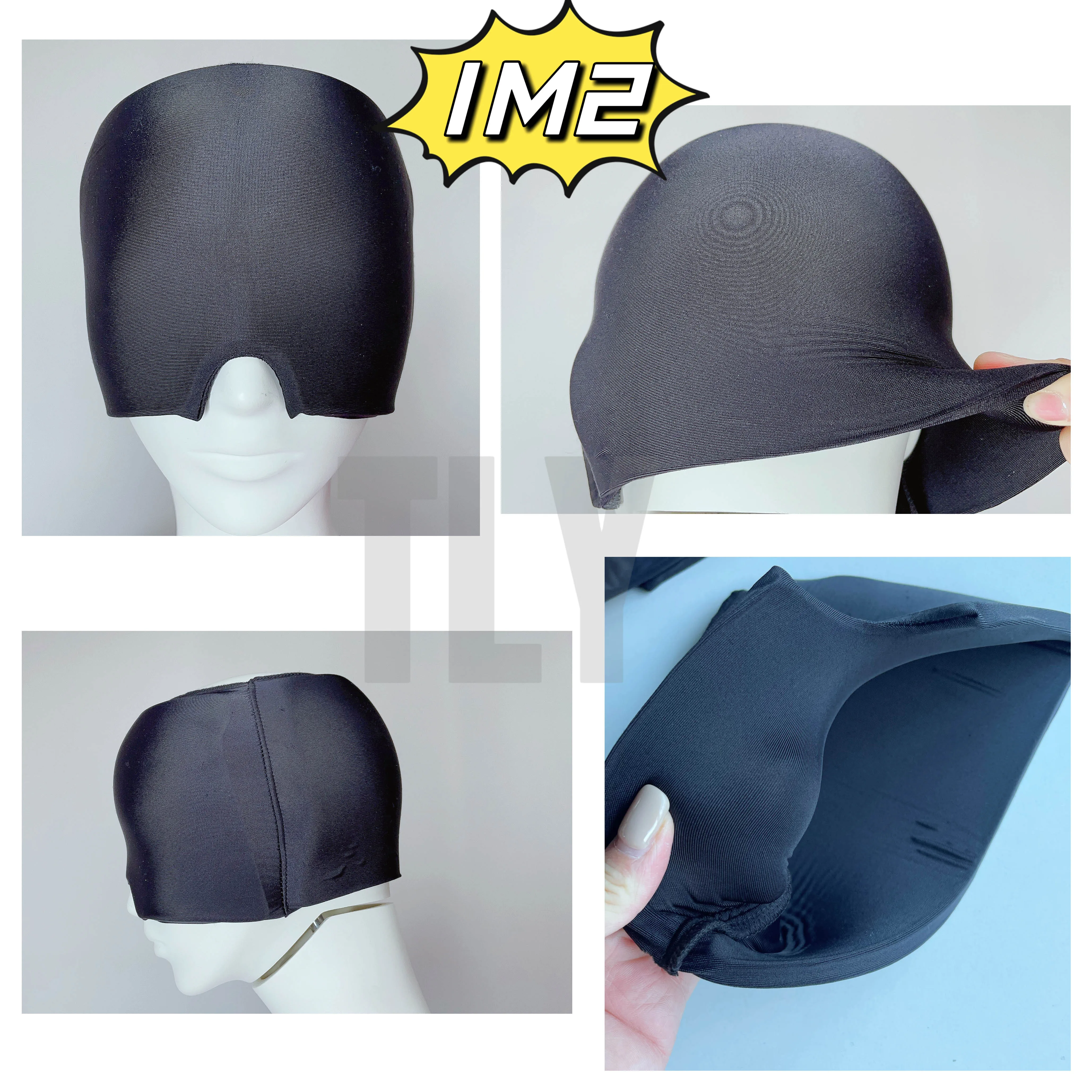 Migraine Ice Head Wrap, Headache Relief Hat for Migraine Cap for Tension Migraine Relief Cap Stress Relief Cold Compress