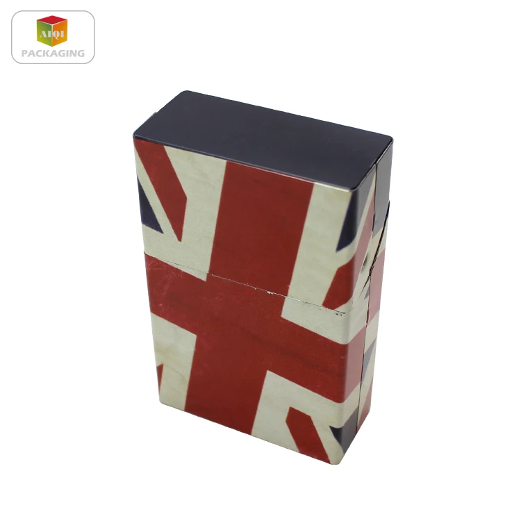 Hot sale tin cigarette box food grade Cigar tin case metal tobacco box