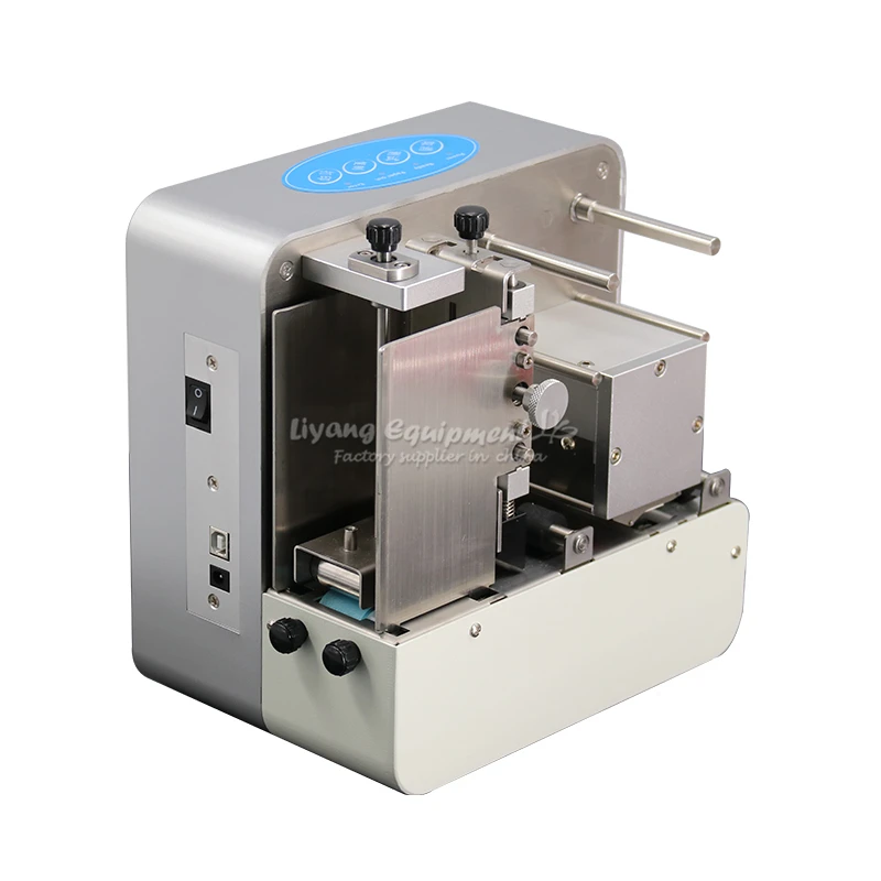 LY 600F foil press machine digital hot foil stamping printer machine for tea present bags hot foil printing specially
