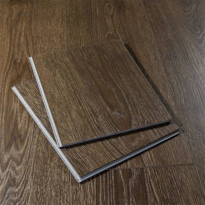 100% Waterproof Luxury Vinyl SPC Flooring Unilin Click IXPE Hybrid Rigid Core UV Coating 4mm 8mm Thickness Formaldehyde Flooring