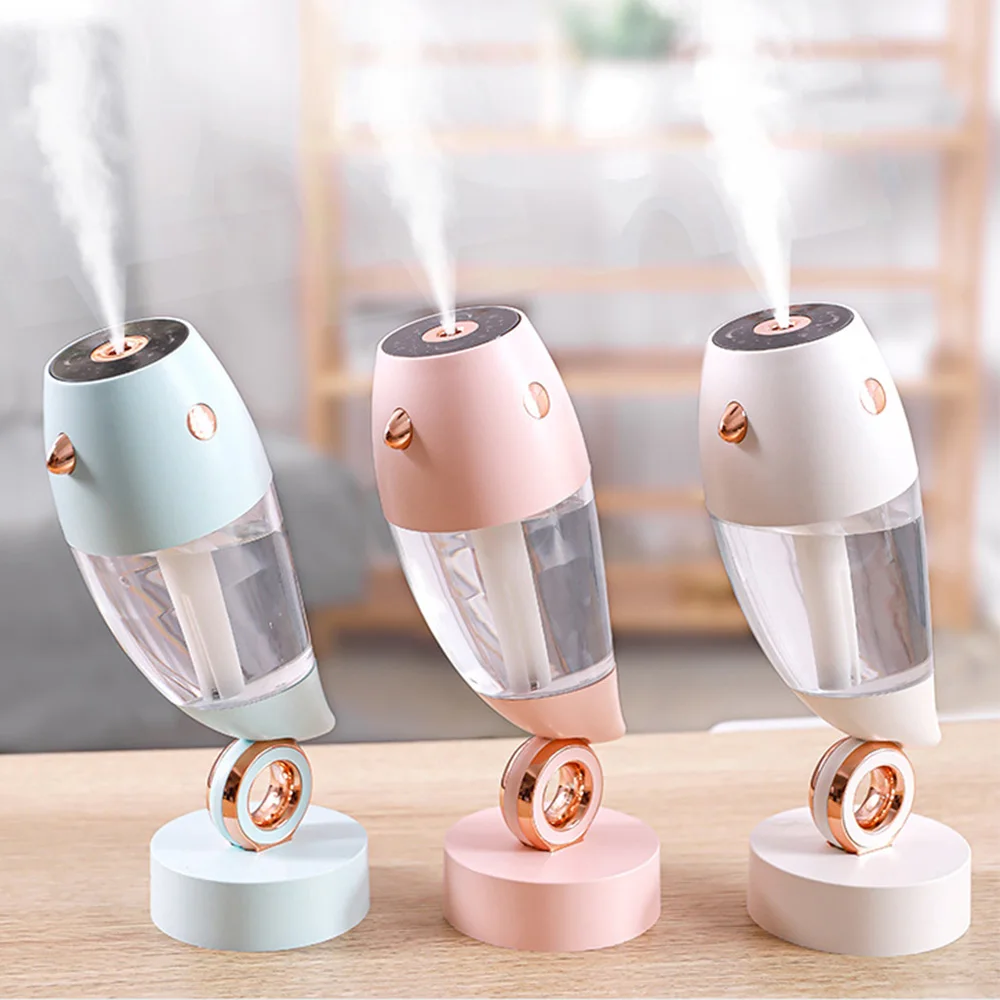 New  USB bird colorful night light humidifier  purifier desktopPortable  Home Mini Air Small Gift Humidifier