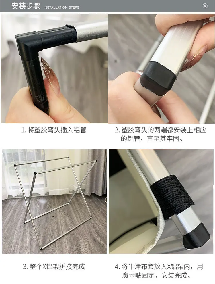 GREENSIDE Large Aluminum Handle Dirty Clothes Organizer PP Storage Basket for Home Use Good Selling Laundry Hamper