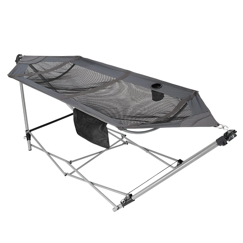 Hot Selling Hammock With Stand Portable Nylon New Camping Hammock Bed Folding Bed For Sleeping