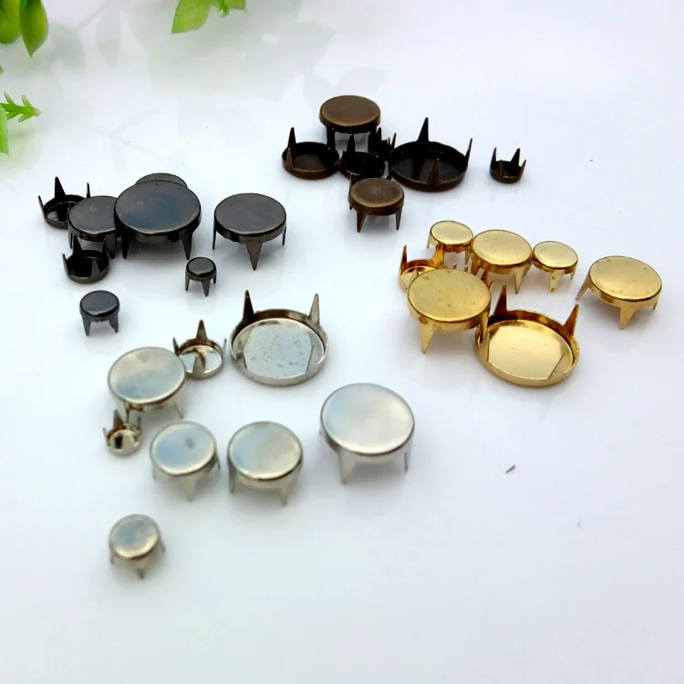 Bronze silver ancient plane four claw nails