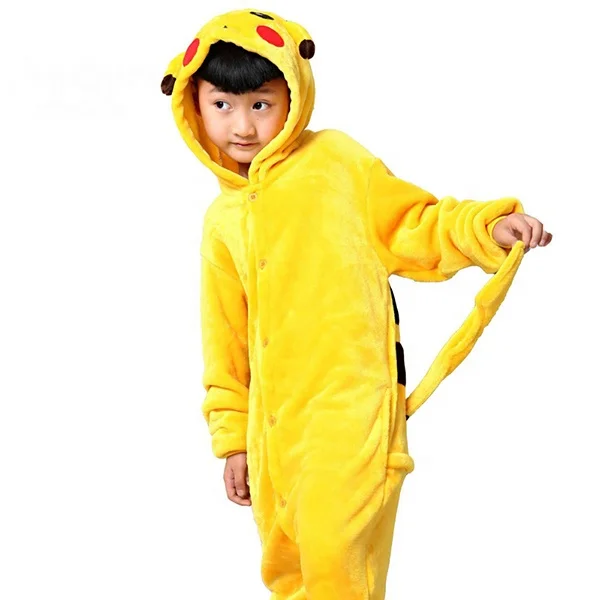 Halloween japan cartoon anime pikachu cosplay kids dance costumes