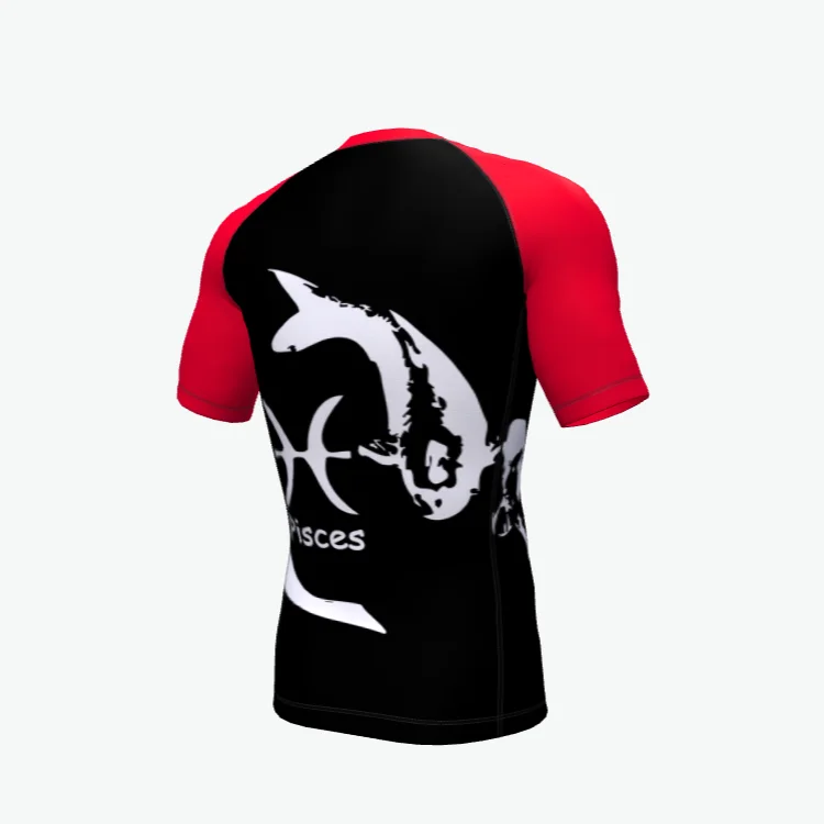 Custom Sublimation Designs Rash Guard Whole Sales Cheap High Quality BJJ and MMA Rash Guard Jiu Jitsu Rash Guard