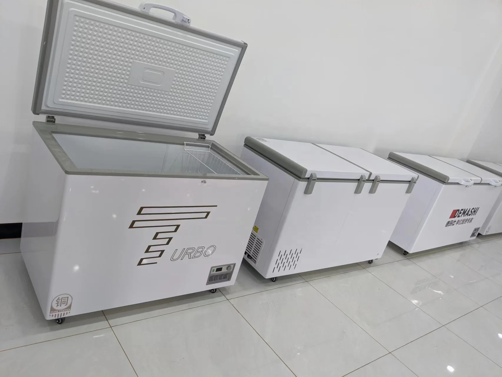 High Quality Manufacturer Price Chest Freezer Deep chest chiller  Ice cream refrigerator Commercial horizontal Freezer