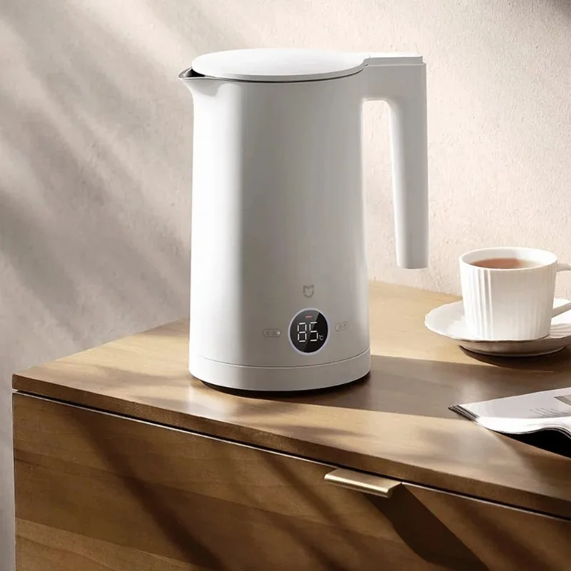 Xiaomihome Constant Temperature Electric Kettles P1 Quiet Edition 47db(a) 1800w Real-time Digital Display Electric Kettle