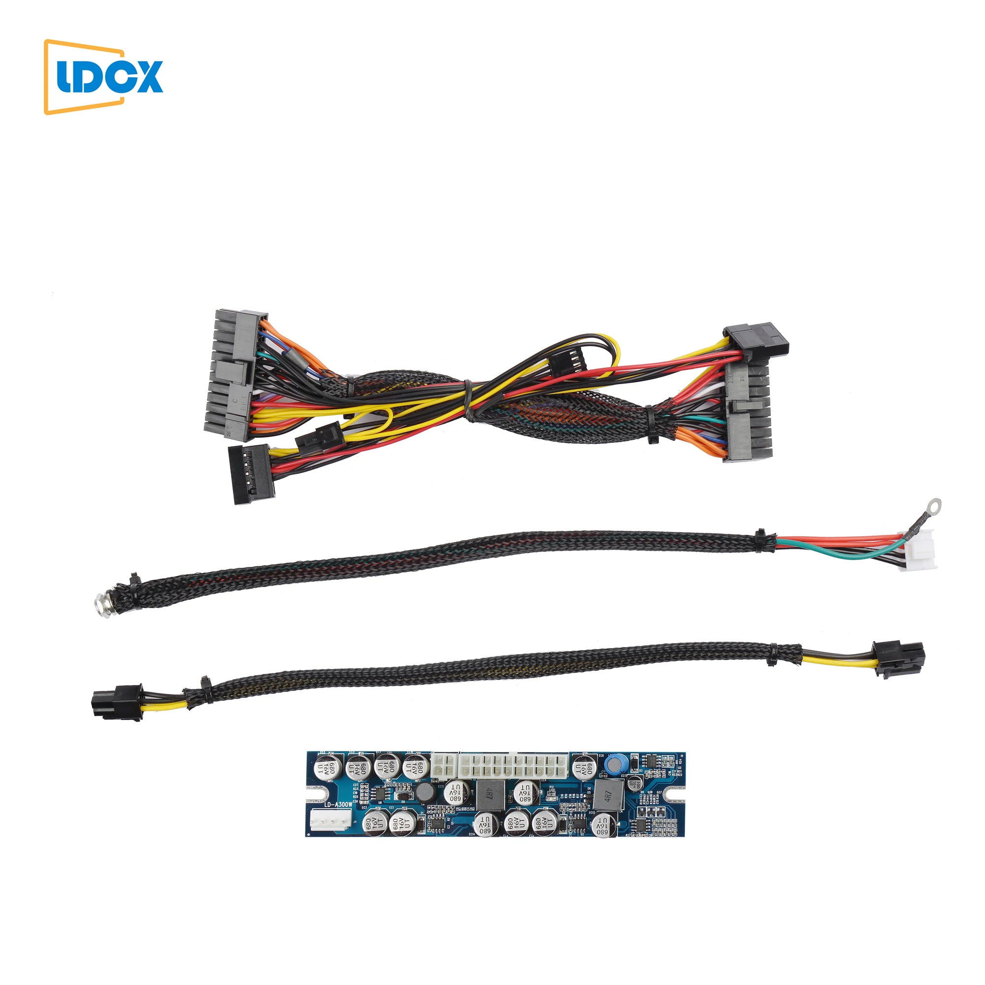  Ldcx 12V300W немой безвентиляторный DC-ATX настольный компьютер блок