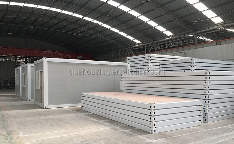 UPS Multi function prefab tiny container housing pods Detachable small mini portable flat pack container house building office