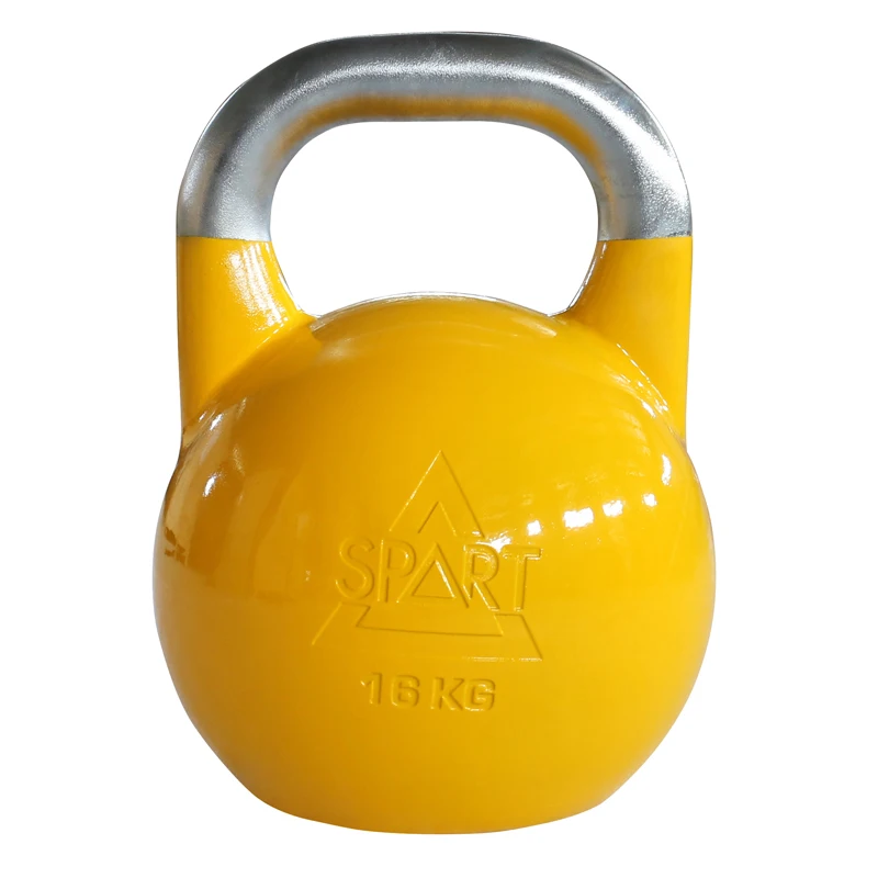 
Amazon 12kg 16kg 24kg Professional Home Gym Colorful Competition Stainless Steel Kettlebell 