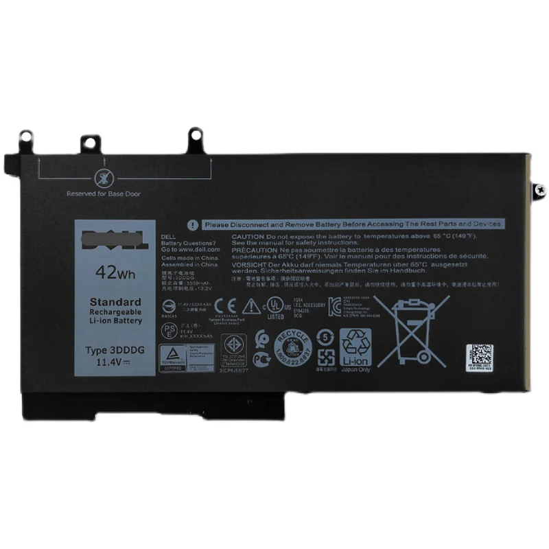 DDDG 03VC9Y Original Laptop Battery For Dell Latitude 5280 5480 5580 5290 5490 5580 5590 E5280 E5480 E5290 11.4V 42W