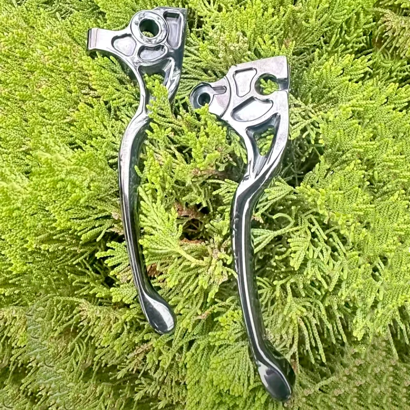 custom CNC Gr5 colorful Titanium motorcycle clutch brake lever parts