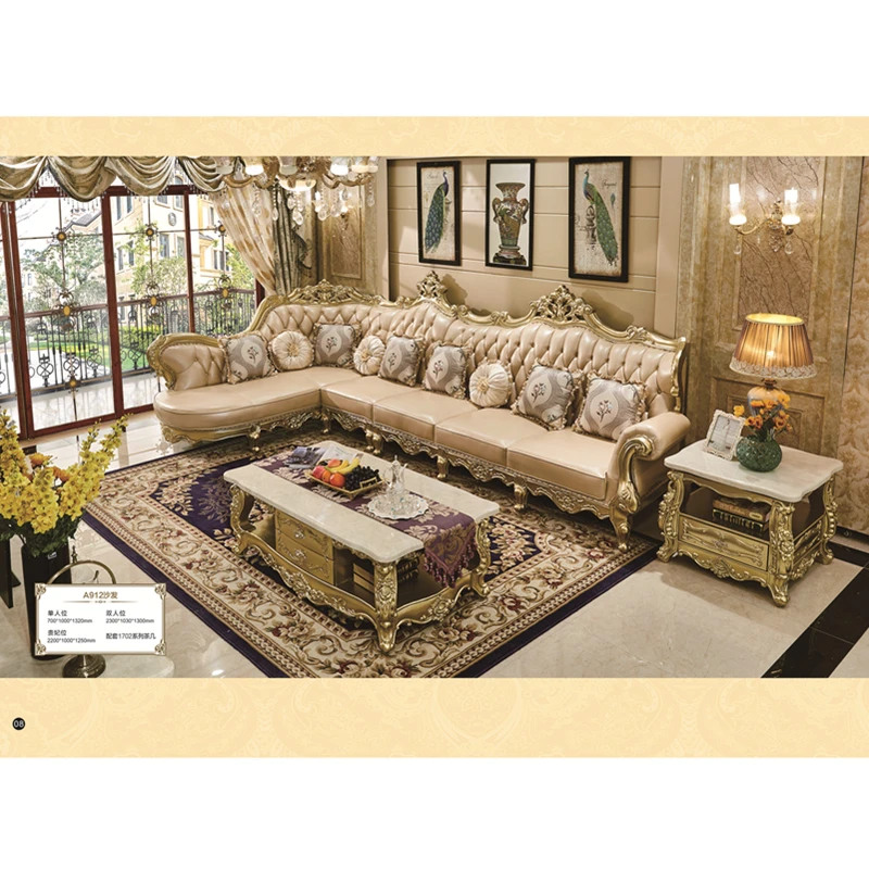 Hot Selling antique sofa set furniture living room sofa  modern classic  sofa designs