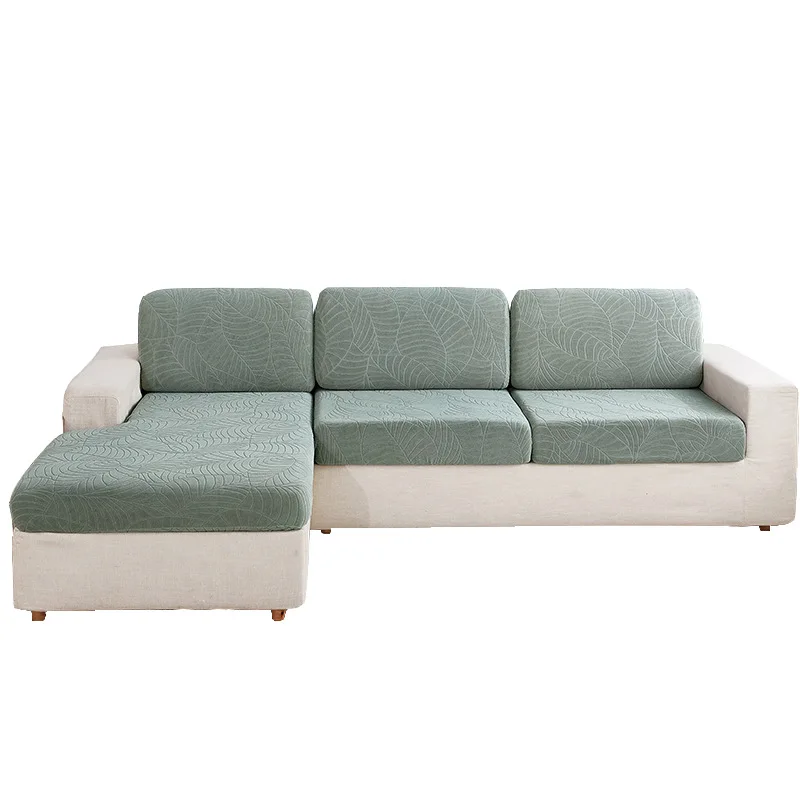 Funiture Protector Sofa Protector Cushion Slip Cover Living Room Elastic L Shape Jacquard Sofa Cover