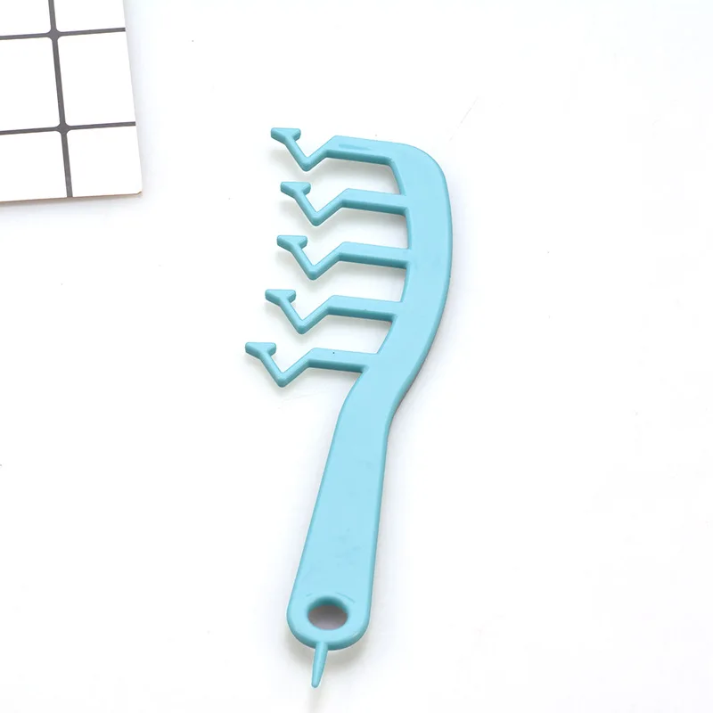 Free Sample INS Amazon Hot selling Z type plastic magic hair comb for Hair Lose Styles Comb