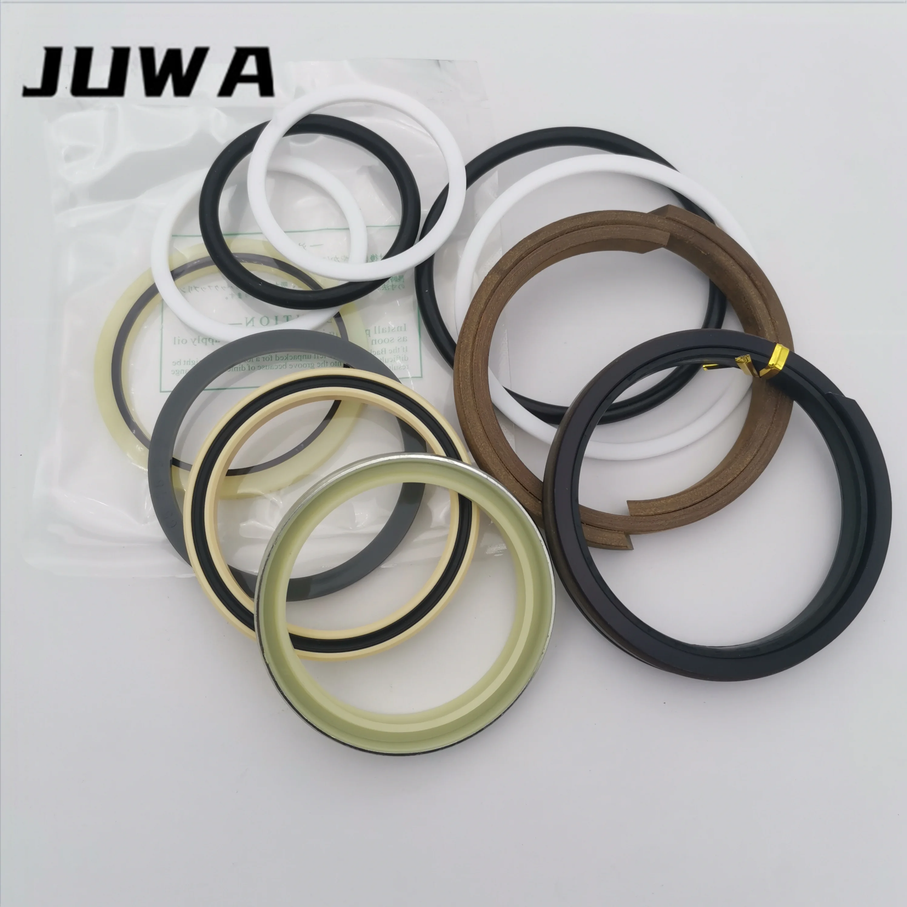 Excavator Boom Arm Bucket Hydraulic Cylinder Repair Kit Sealing Kit VOE14589162 14589163 14589164 For Volvo ECR58