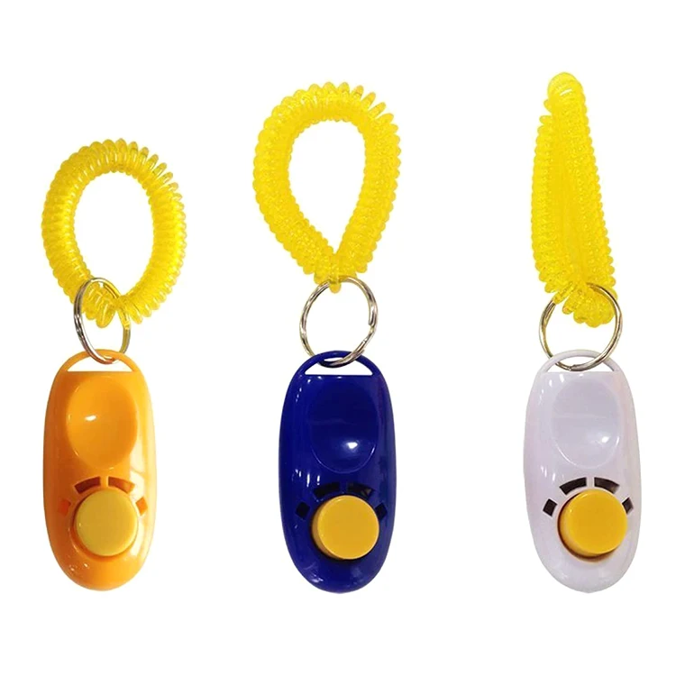 Wrist Strap Durable Lightweight Fidget Easy to Press Pet Cat Dog Birds Horses Behavior Training Clicker