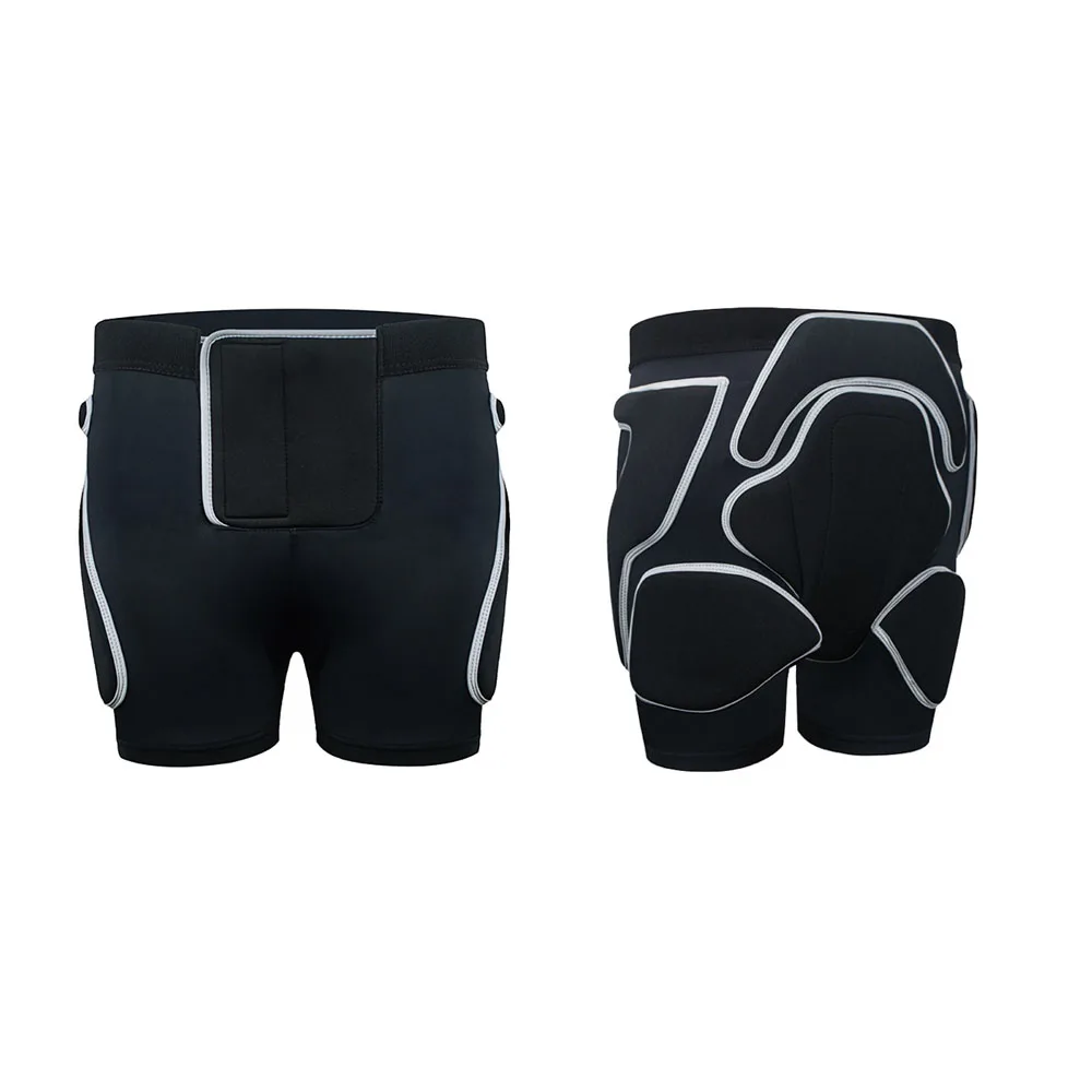 Ski Hip Knee Protection Set Both Men Women With Single Board Protective Gear Anti Fall Pants Double Board Butt Pad Protection