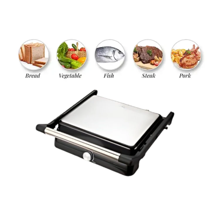 Hot Selling 4 Slice Non-Stick Electric Sandwich Maker Contact Press Grill Professional Detachable Contact Grill