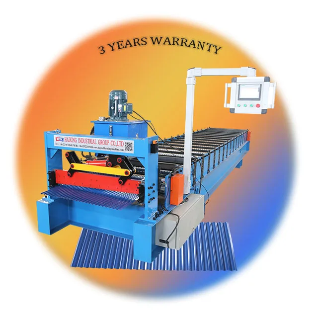 Haixing Metal Roof Roll Forming Corrugated Sheet Making Machine