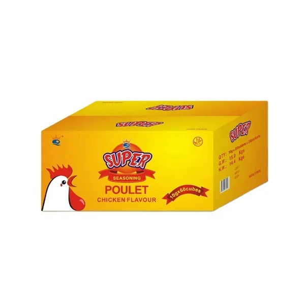 HALAL natural 10g chicken bouillon cube soup cube stock cube high quality