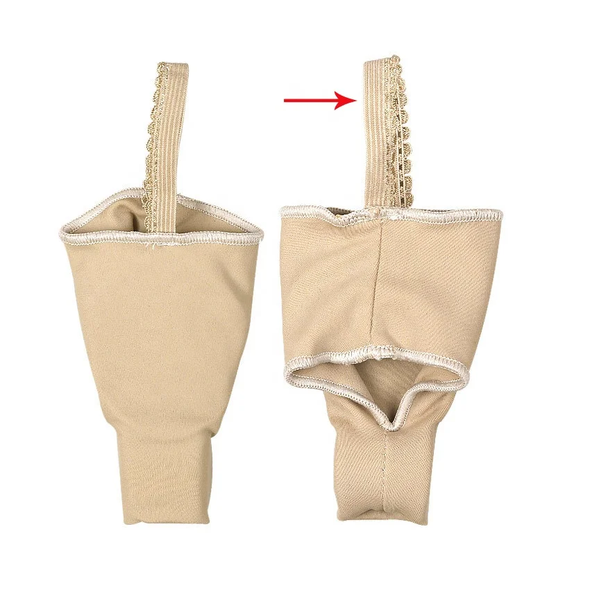 MediFootCare Wholesale Custom Fabric Gel Hallux Valgus Orthopedic Bunion Corrector Belt Protector Sleeve with Toe Separator
