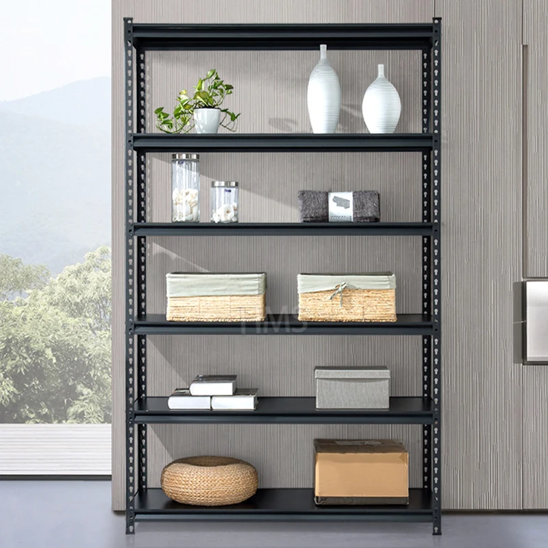 OEM Factory Shelf Heavy Duty Storage Angle Iron Boltless Rack Metal Shelves