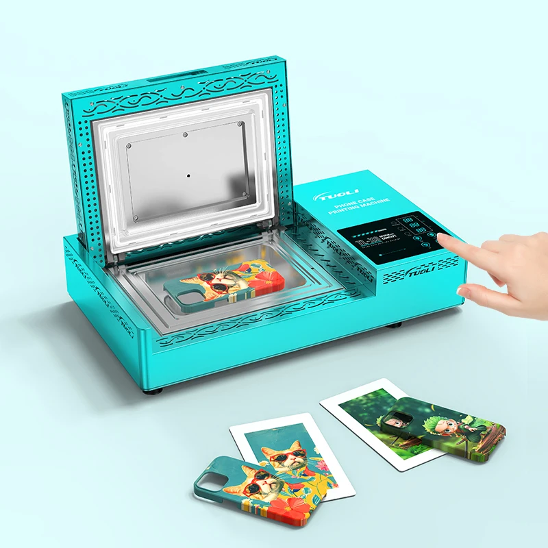 TuoLi Blank 3D Sublimation Custom Cute Anime Mobile Phone Cases Cover Shell Heat Press Printing Machine for Own Design