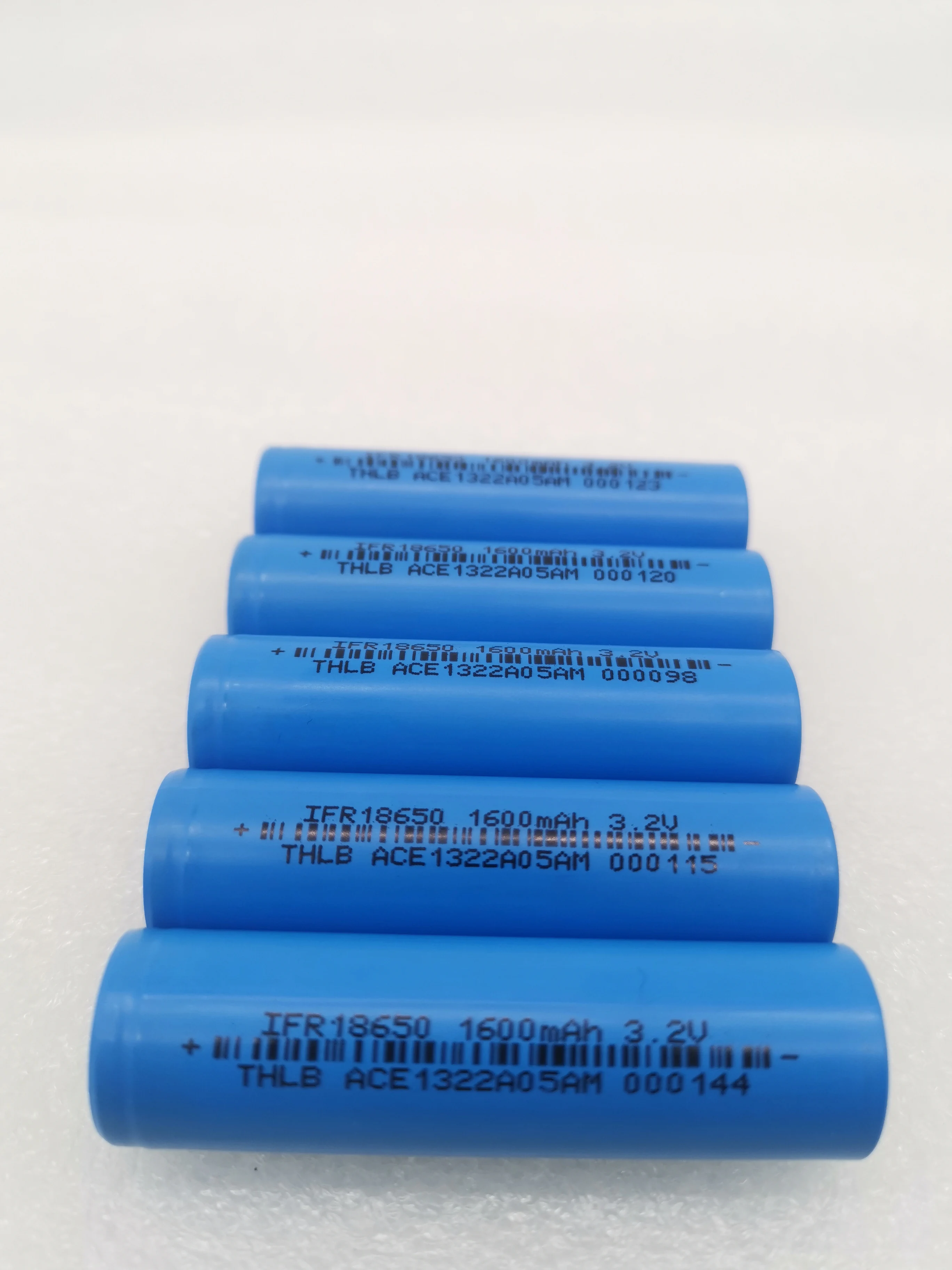 EcoCell 18650 3.2V 1600mAh Lithium Ion Rechargeable Battery, High Cycle & 3-Year Warranty