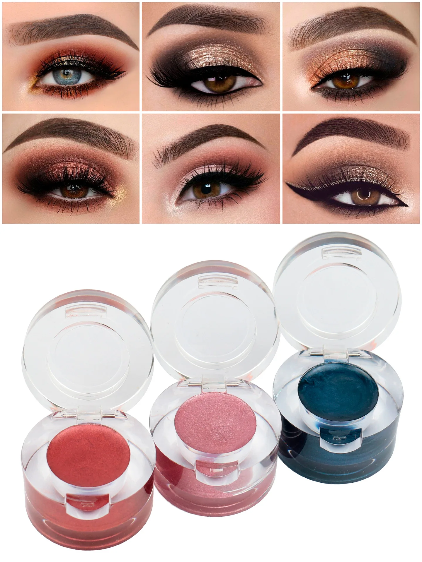 2022 New Arrival Shimmer Jelly Eyeshadow Cream 13 Colors 30g Smooth Moisturizing Eyeshadow Palette Gift Set