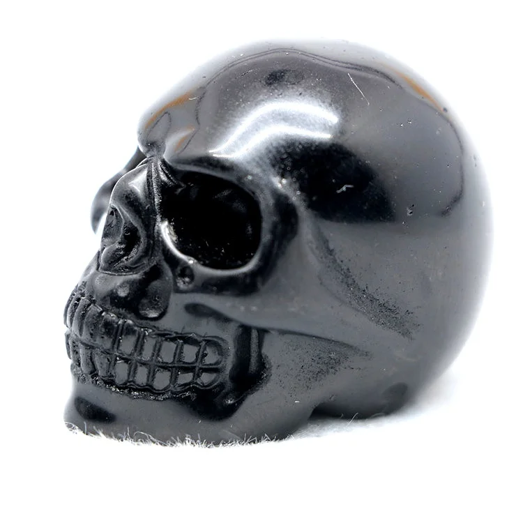 Wholesale High Quality Cheap Custom Material Obsidian Crystal Skulls Price  for Sale