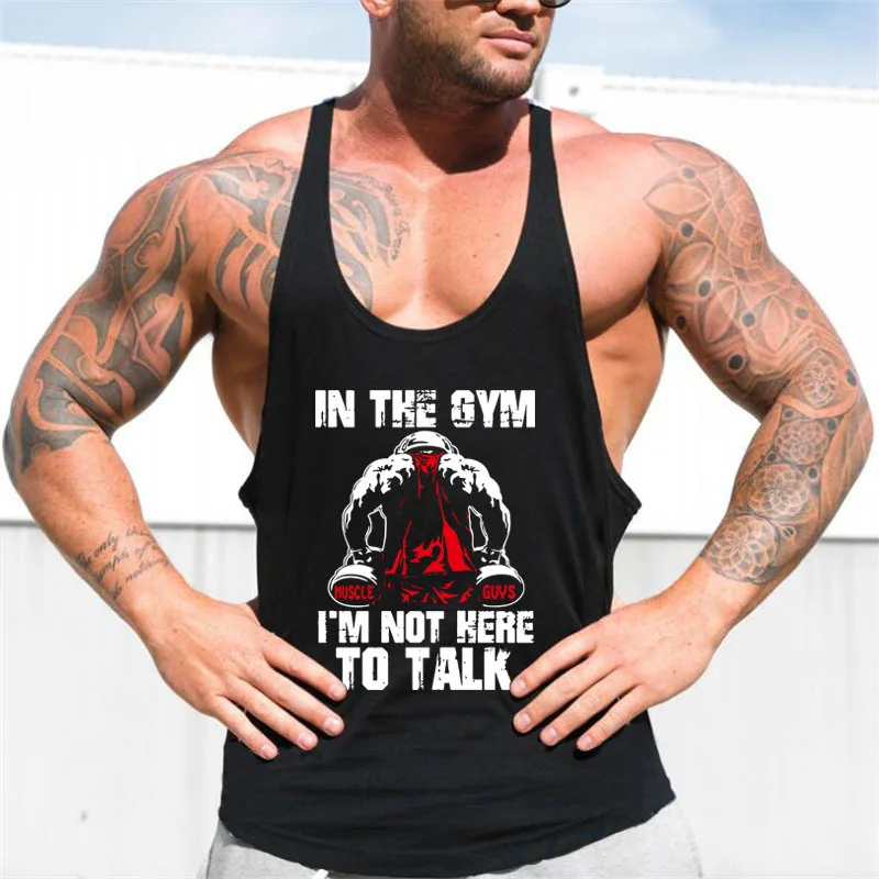 Wholesale Gym sleeveless tank top bodybuilding Vest Male Mens Design Your Own custom logo wrestling singlet