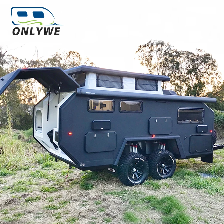ONLYWE australian luxury small off road camper travel trailer