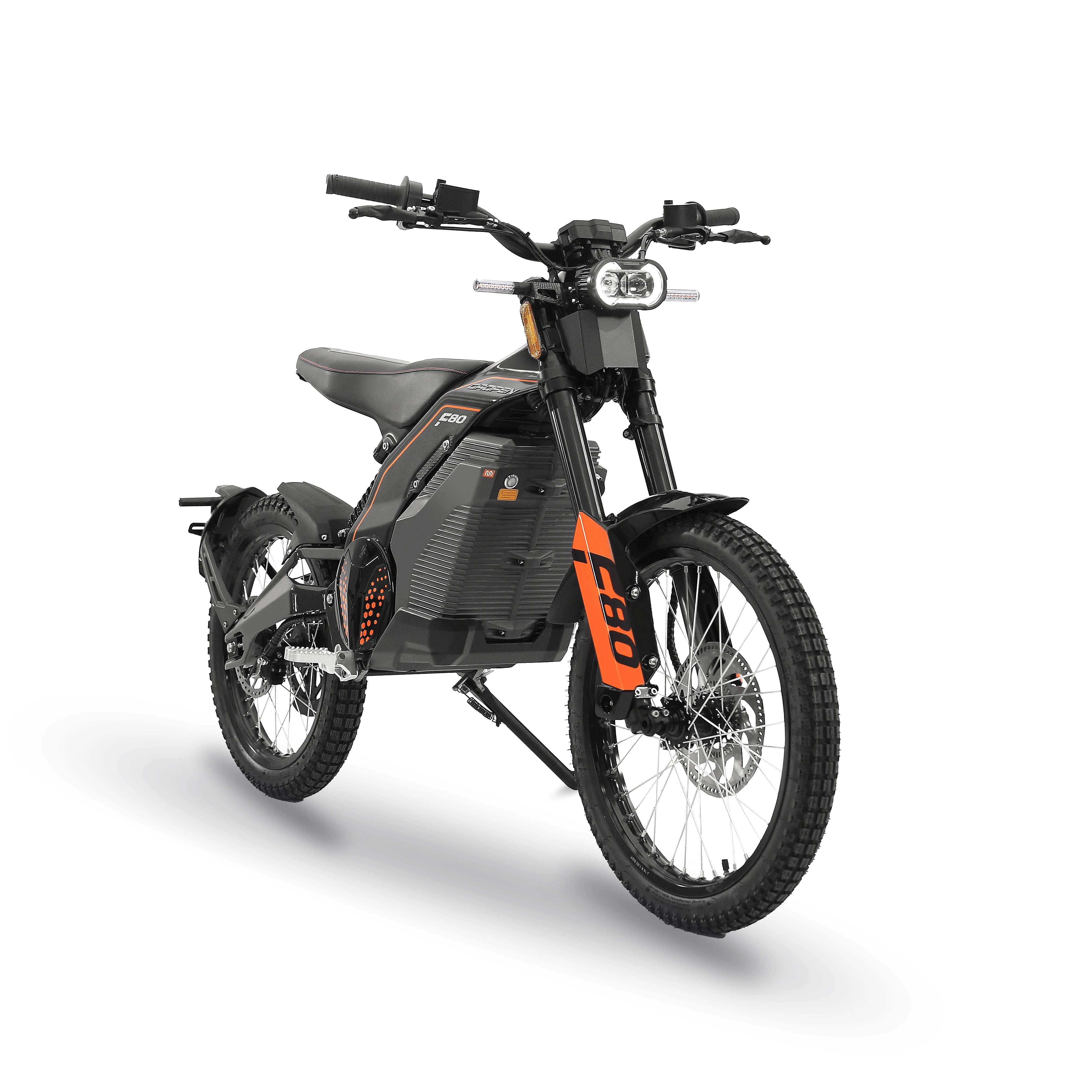 Highest Power Fast Speed 80kmh 8000w Electric Dirt Bike 72v Lithium Battery Rechargeable Adult Off Road Motorcycle