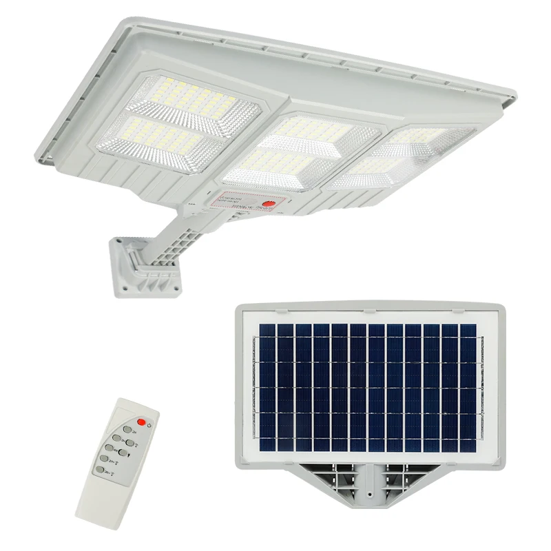 Customize 5V6.3W 4500mAh commercial grade light solar security light waterproof flood light with sensor for garden parking